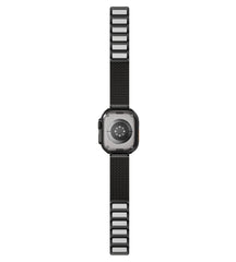 KUXIU Black Stainless Steel Magnetic Apple Watch Band