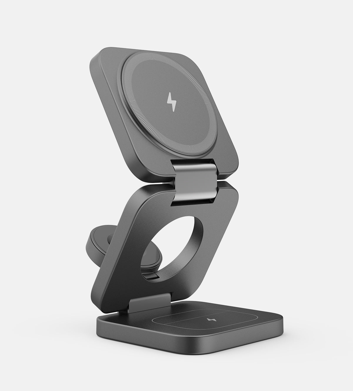 KUXIU X55 3-In-1 Foldable Magnetic Wireless Charger & Stand