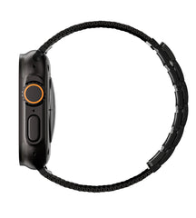 KUXIU Black Stainless Steel Magnetic Apple Watch Band