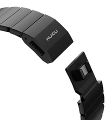 KUXIU Black Titanium Magnetic Apple Watch Band