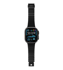 KUXIU Black Titanium Magnetic Apple Watch Band