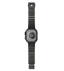 KUXIU Gray Titanium Magnetic Apple Watch Band