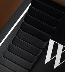 KUXIU Black Titanium Magnetic Apple Watch Band