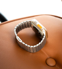 KUXIU Natural Titanium Magnetic Apple Watch Band