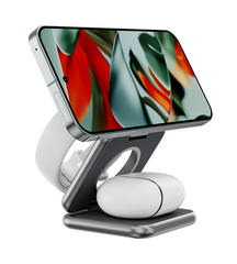 KUXIU X40G 3-in-1 Foldable Charging Stand for Google Devices
