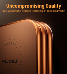 KUXIU X40 Turbo Qi2.2 Certified 25W 3-in-1 MagSafe Foldable Wireless Charging Stand  - Cosmic Orange